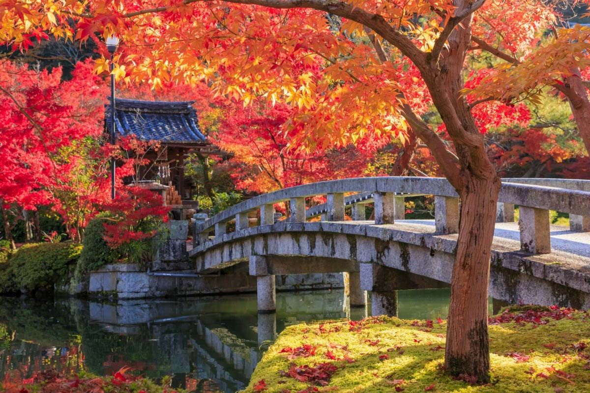 Eikando Temple in Kyoto Japan