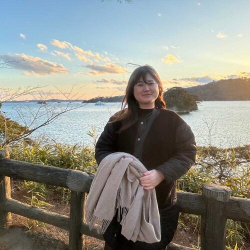 Kasumi Hirose who is an operations staff of Japan Tour Management.