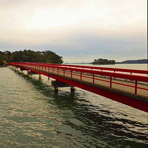 Fukuurabashi Bridge in Matsushima
