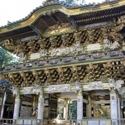 A gate of Nikko Toshogu