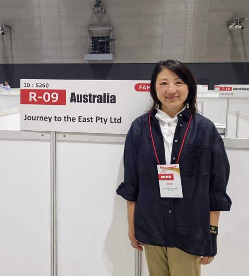 Yuki Takano who is a director of Journey to the East at Visit Japan Travel Mart in 2025