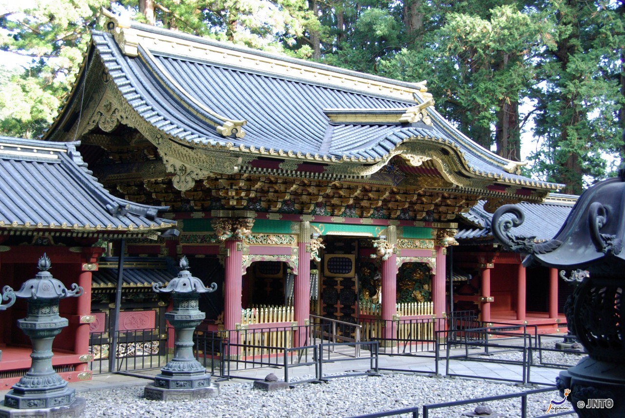 Yashamon Gate at Nikko Toshogu Shrine